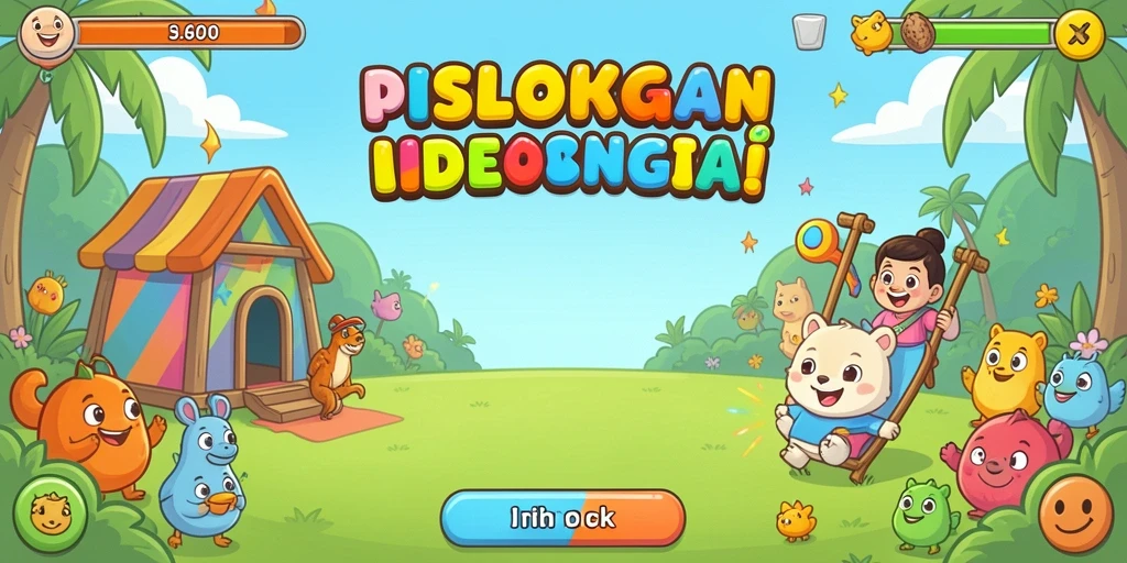 Pemandangan fantastis yang membuat permainan semakin menawan.