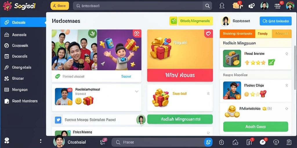 Interaksi multiplayer yang seru dengan teman.