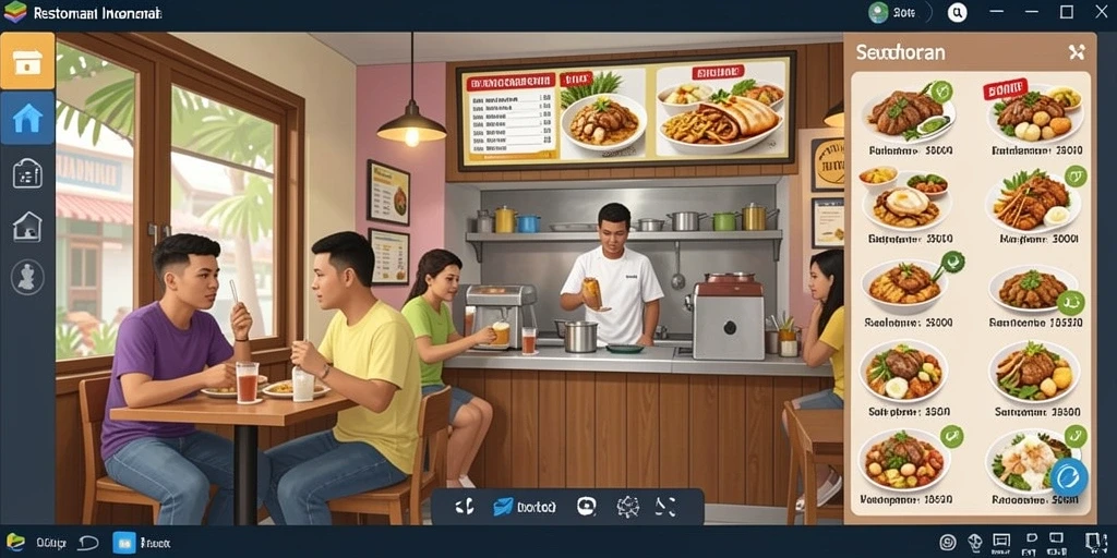 Mini game menantang yang menguji keterampilan pemain.