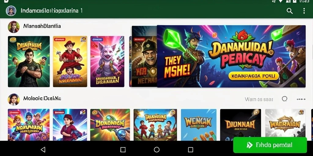 Screenshot menggambarkan salah satu level penuh tantangan.