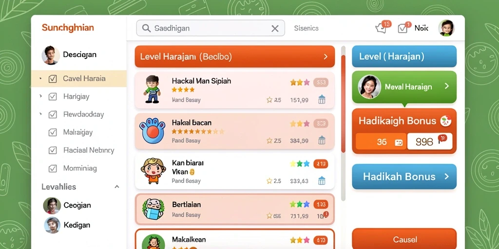 Pertempuran epik melawan bos yang menantang.