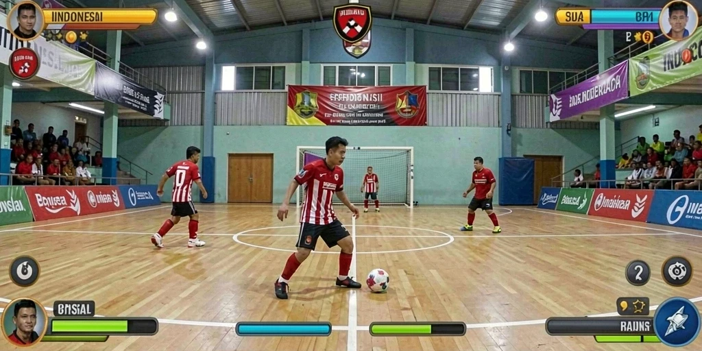 Tampilan level yang memukau dan beragam.
