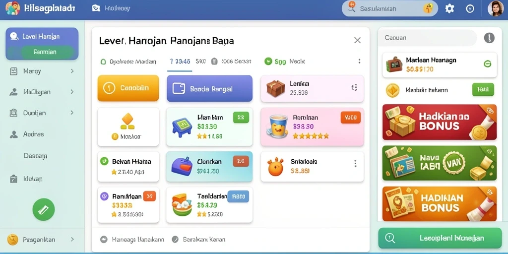 Bonus menarik untuk pengguna baru.