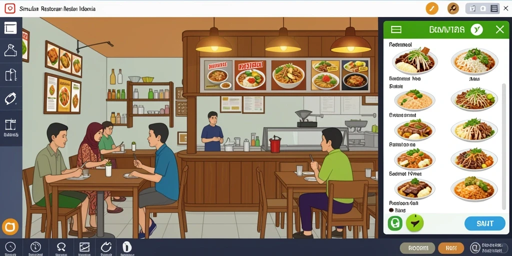Karakter unik dengan kemampuan berbeda.