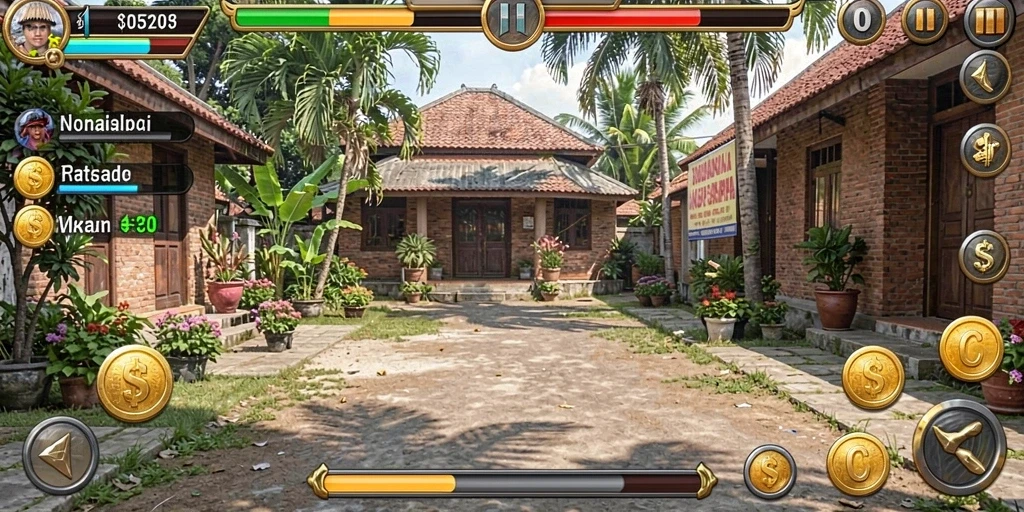 Pengalaman bermain yang seru dan mendebarkan.